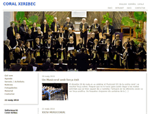 Tablet Screenshot of coralxiribec.entitatscastellar.cat