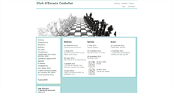 Desktop Screenshot of escacs.entitatscastellar.cat