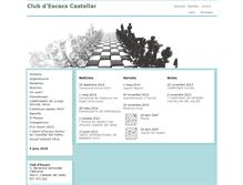 Tablet Screenshot of escacs.entitatscastellar.cat